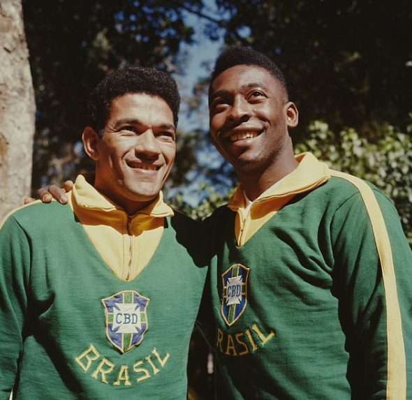 2 Huyền thoại Brazil Pepe và Santos