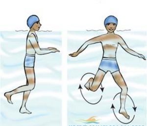 Tập đứng nước là một trong những kỹ thuật cơ bản nhất khi học bơi