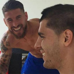 Ramos quyết định “xuống tóc” cầu may cho đồng đội