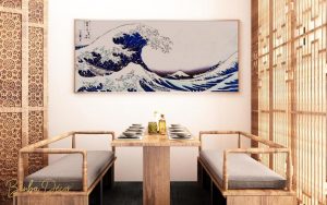 thiết kế nội thất nhà hàng Nhật