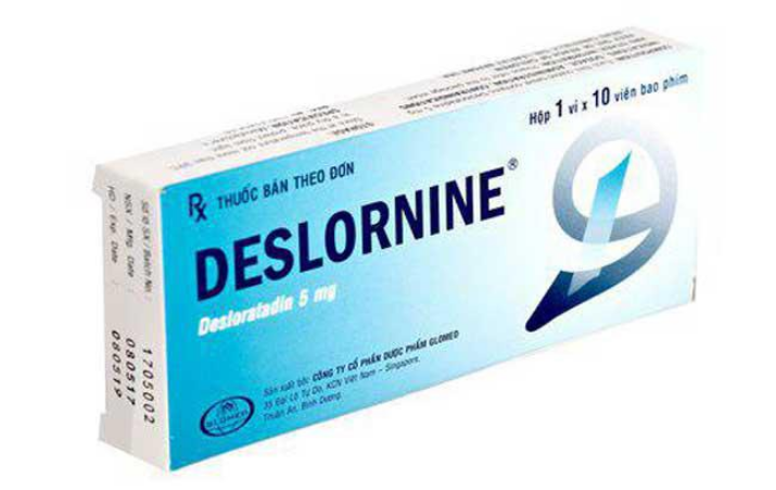 Thuốc trị viêm mũi dị ứng Deslornine