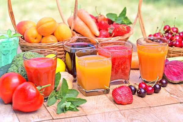 Nước ép hoa quả, trái cây cung cấp vitamin, khoáng chất cho cơ thể