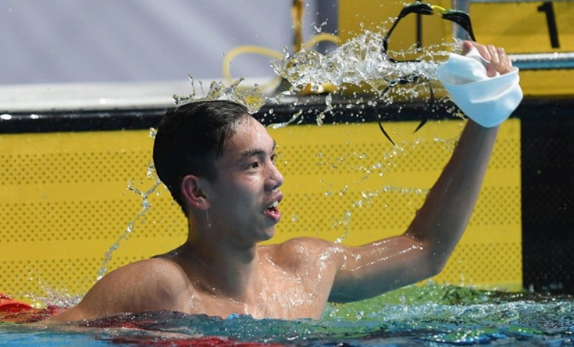 Vận động viên bơi lội Nguyễn Huy Hoàng