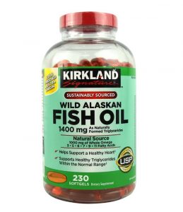 Hướng dẫn sử dụng dầu cá Kirkland wild alaskan fish oil