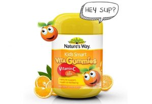 Kẹo dẻo Kids Smart Vita Gummies Vitamin C + Zinc