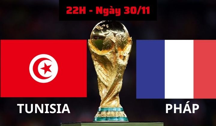 Dự đoán tỉ số Pháp vs Tunisia