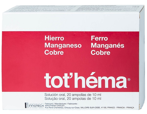 Công dụng của thuốc bổ máu Tothema