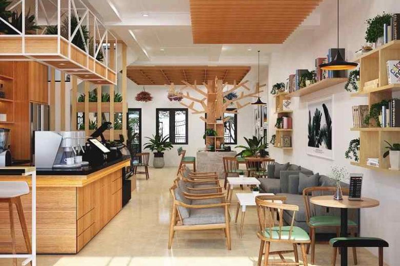 Trang trí không gian quán cafe nhỏ đẹp và tạo ấn tượng cho khách hàng
