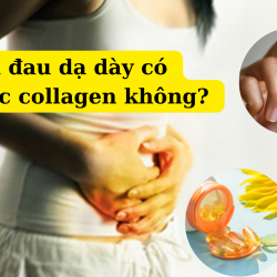 đau dạ dày có uống được collagen không