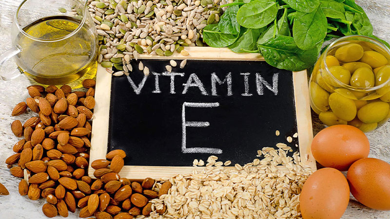 Vitamin E trong các loại thực phẩm