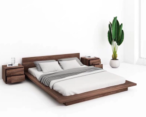 Kích thước giường ngủ kiểu Nhật dạng giường đôi