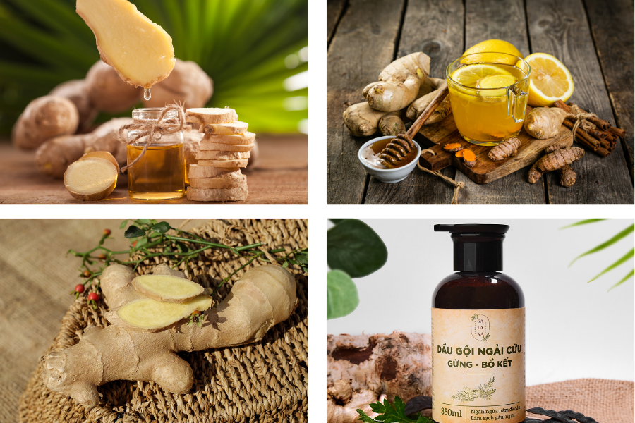 Cách kích thích mọc tóc bằng gừng
