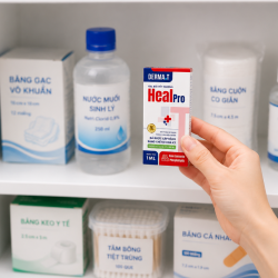Gel bôi vết thương HealPro nên có trong tủ thuốc gia đình